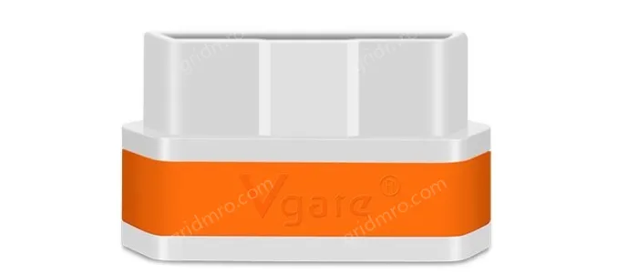 White Orange ELM327 Car Fault Detector VgateICAR2OBD2 supports Android IOS system WIFi
