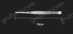Stainless steel tweezers Straight round head (304 models) 18cm