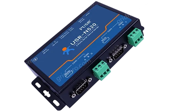 RS-232/485 serial devices to the TCP/IP network