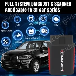 K DIAG Automotive Fault Diagnosis Instrument Engine Fault Reading Fault Code Query Playback Function Testing Tools