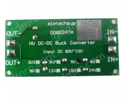 DC-DC high-voltage buck module Input DC 10~80V Output 9V With terminals
