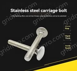 Big head carriage bolt M6*18