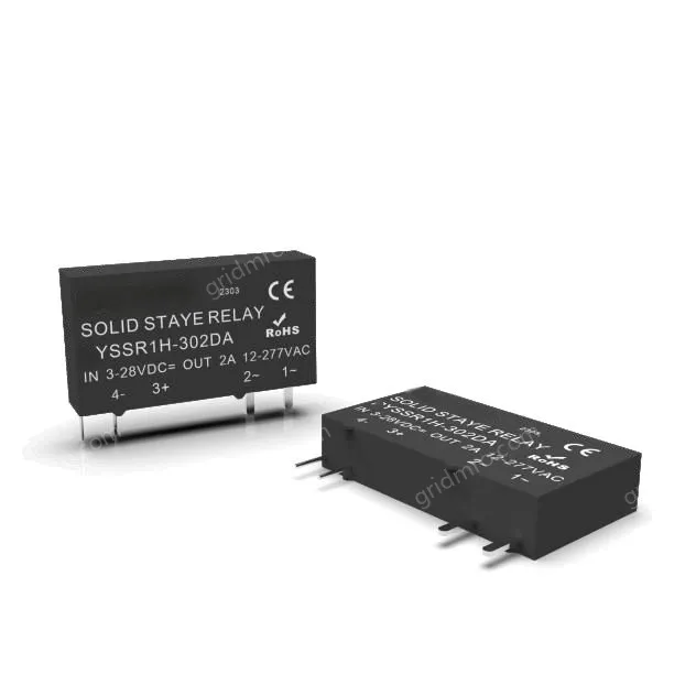 Solid State Relay 1NO/Ith: 2A solid-state DC controlled DC(including base)