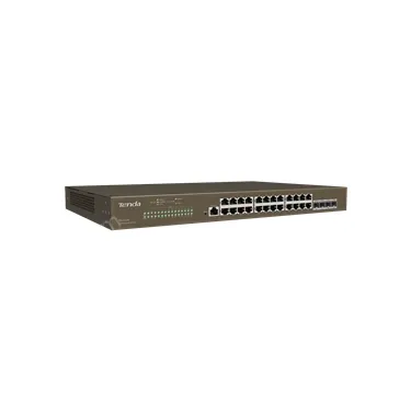 Layer-3 managed PoE switch