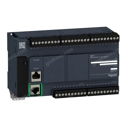TM221CE40T controller M221 40 IO transistor PNP Ethernet