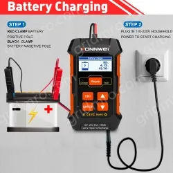 KW520 Automotive Fault Diagnosis Instrument Engine Fault Reading Fault Code Query Playback Function Testing Tools