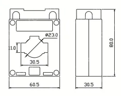 Current transformer YDBH0.66-30I-A-300/5A closed transformer