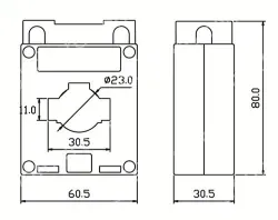 Current transformer YDBH0.66-30I-A-400/5A closed transformer